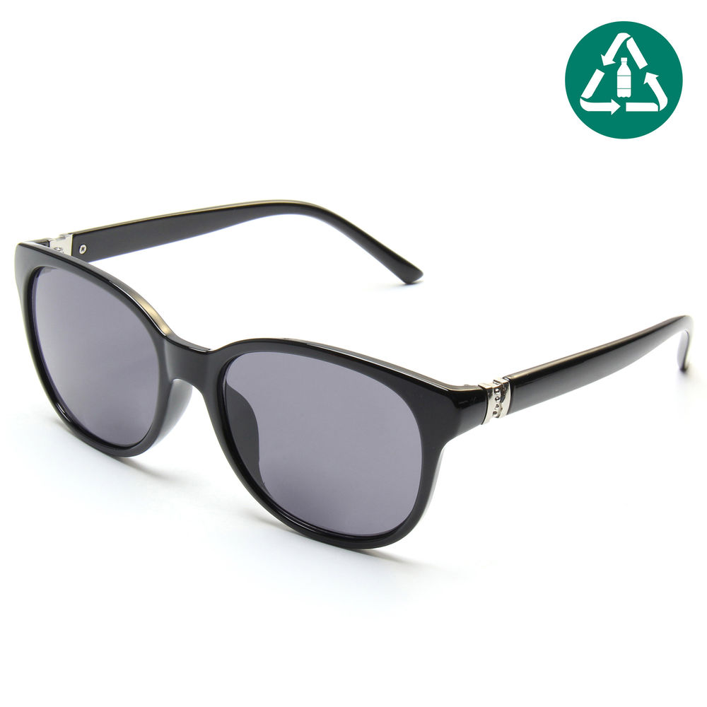 EUGENIA Frame Material Recycled Classical PC Retro Sunglasses Men Women Round 100% RPCTG Sun Glasses