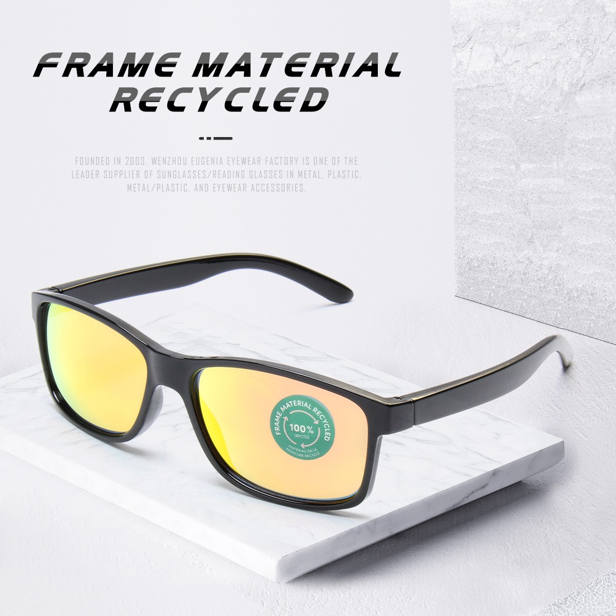 worldwide recycled sunglasses factory direct supply for Decoration-1