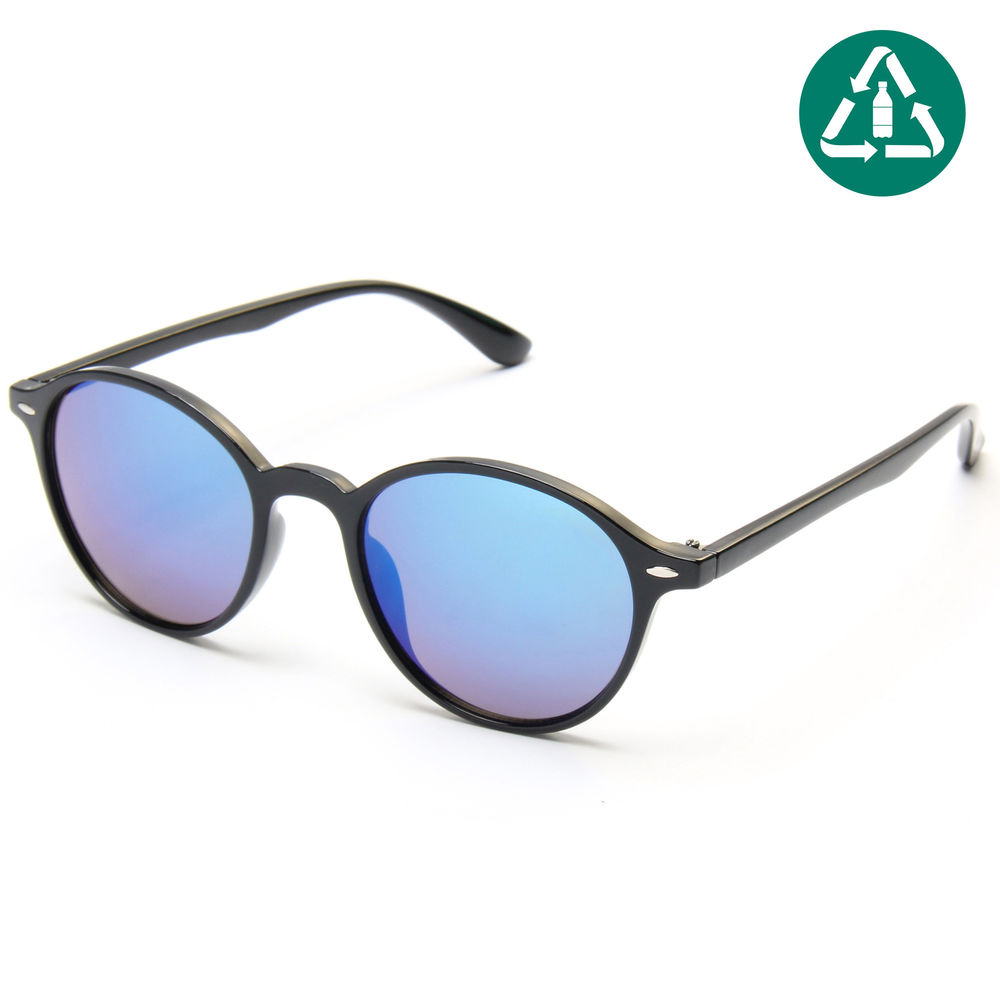 EUGENIA Wholesale Fashion Recycled PC Unisex Sun glasses Lentes De Sol mens Round Sunglasses