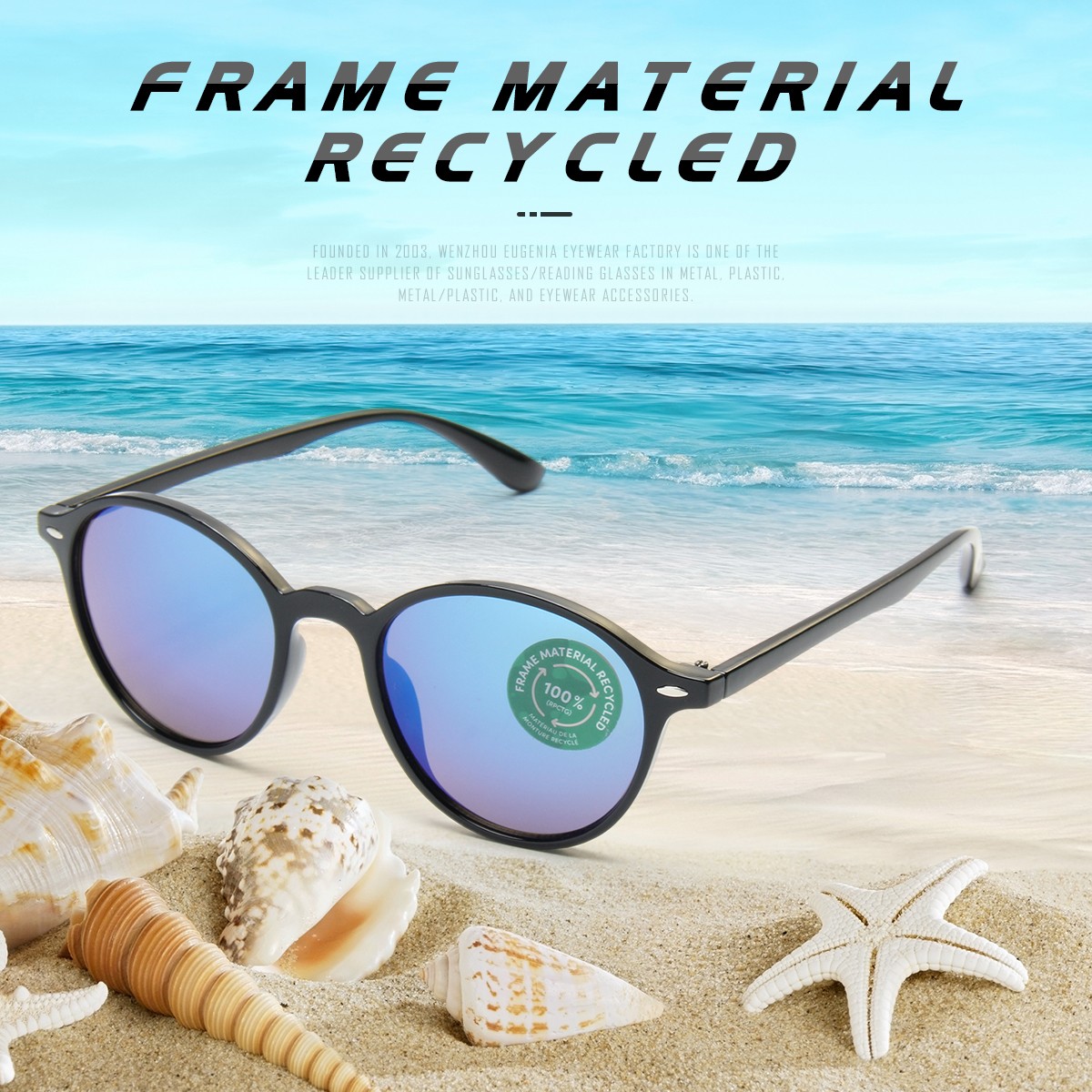 Eugenia highly-rated eco friendly sunglasses overseas market for Decoration-1