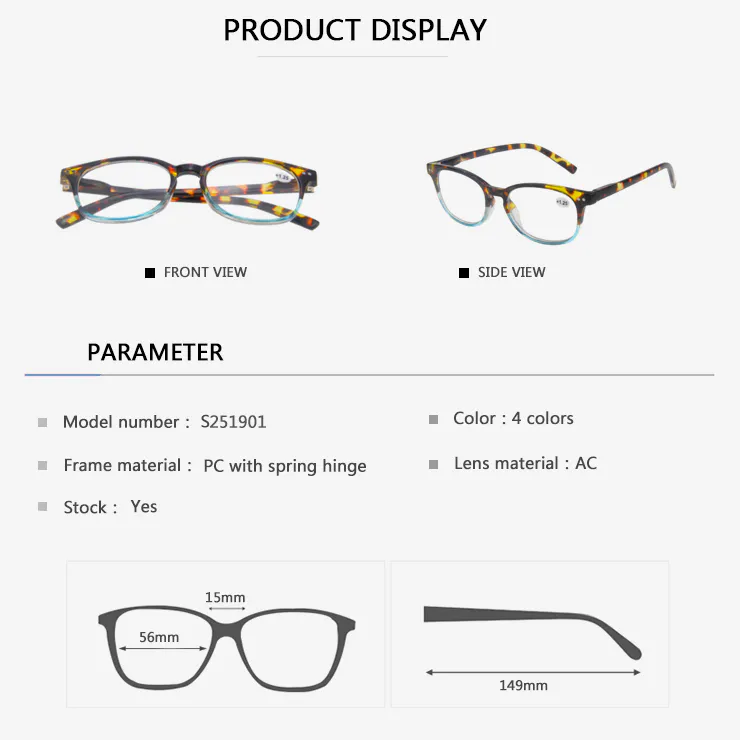 reader glasses High Standard for old man