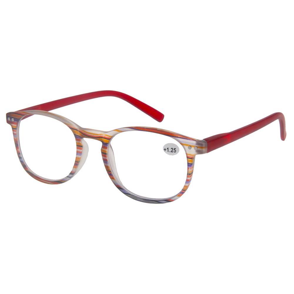EUGENIA 2021 New Style Cheap Plastic Round Pattern Reading Glasses