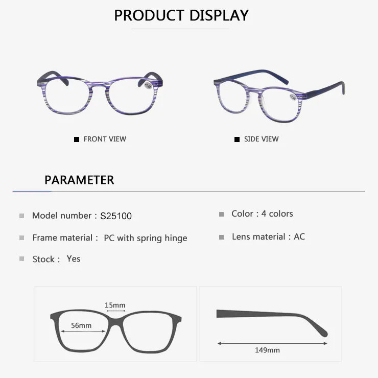 durable reading glasses for women vendor for old man