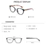 Eugenia fashion optical glasses vendor For optical frame glasses