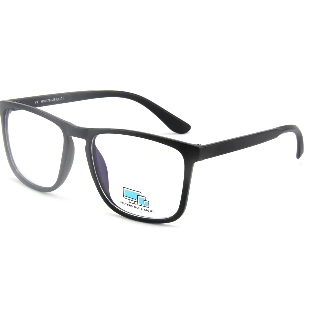 EUGENIA 2021 Anti Blue Light Glasses Blue Ray Blocking Glasses Optical Frame Square Oversized Eye Glasses