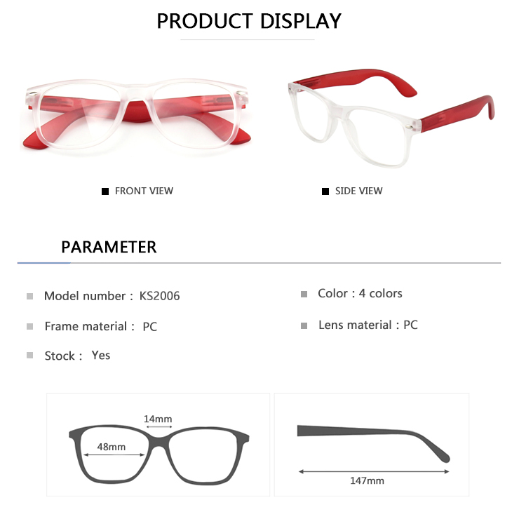 Eugenia fashion optical glasses wholesale overseas market for Eye Protection-1