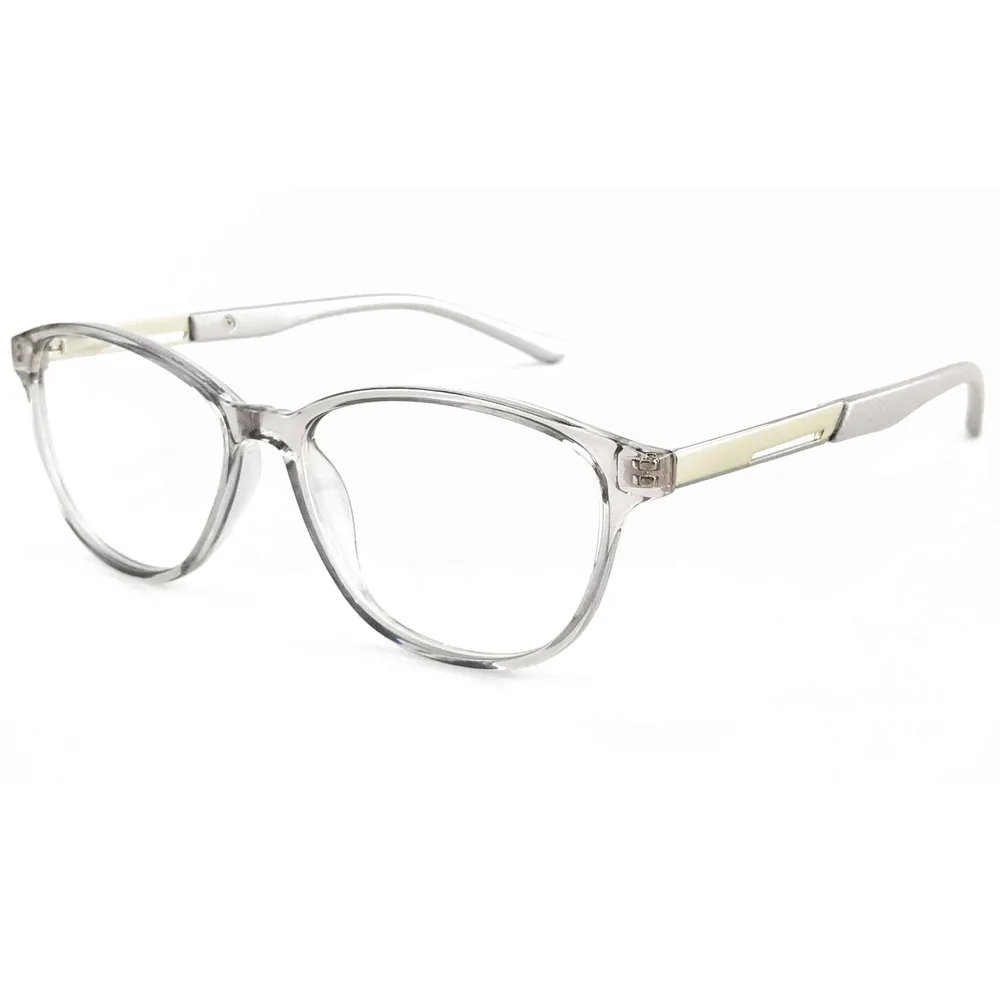 EUGENIA 2021 Brand Name Blue Light Cat Eye Eyeglasses Transparent Optical Frames