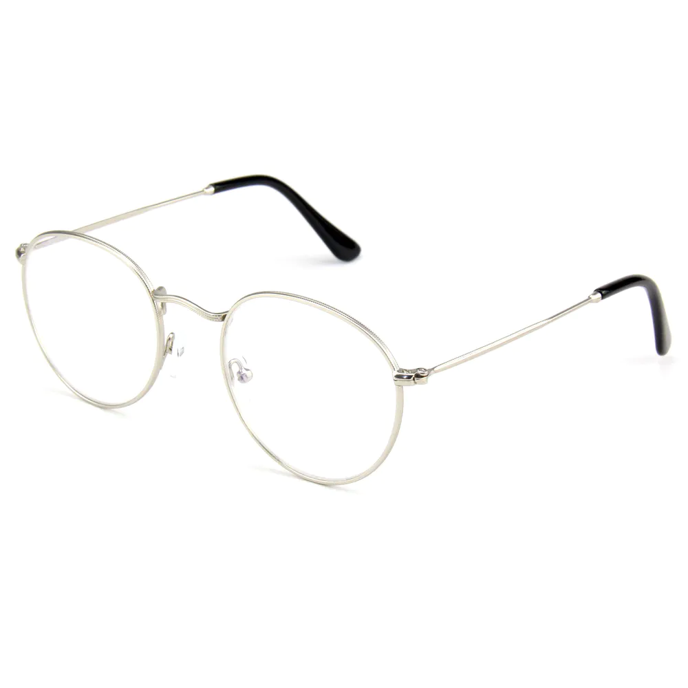 EUGENIA Custom Logo Plastic New Design Blue Ray Blocking Glasses Optical Frame Metal Eyeglasses