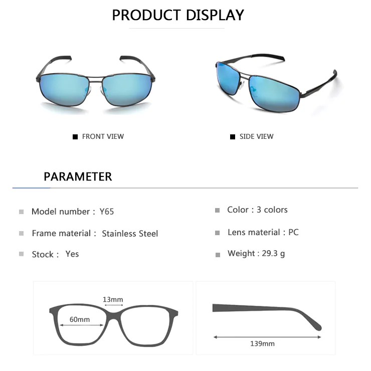 fashion wholesale polarized fishing sunglasses for eye protection