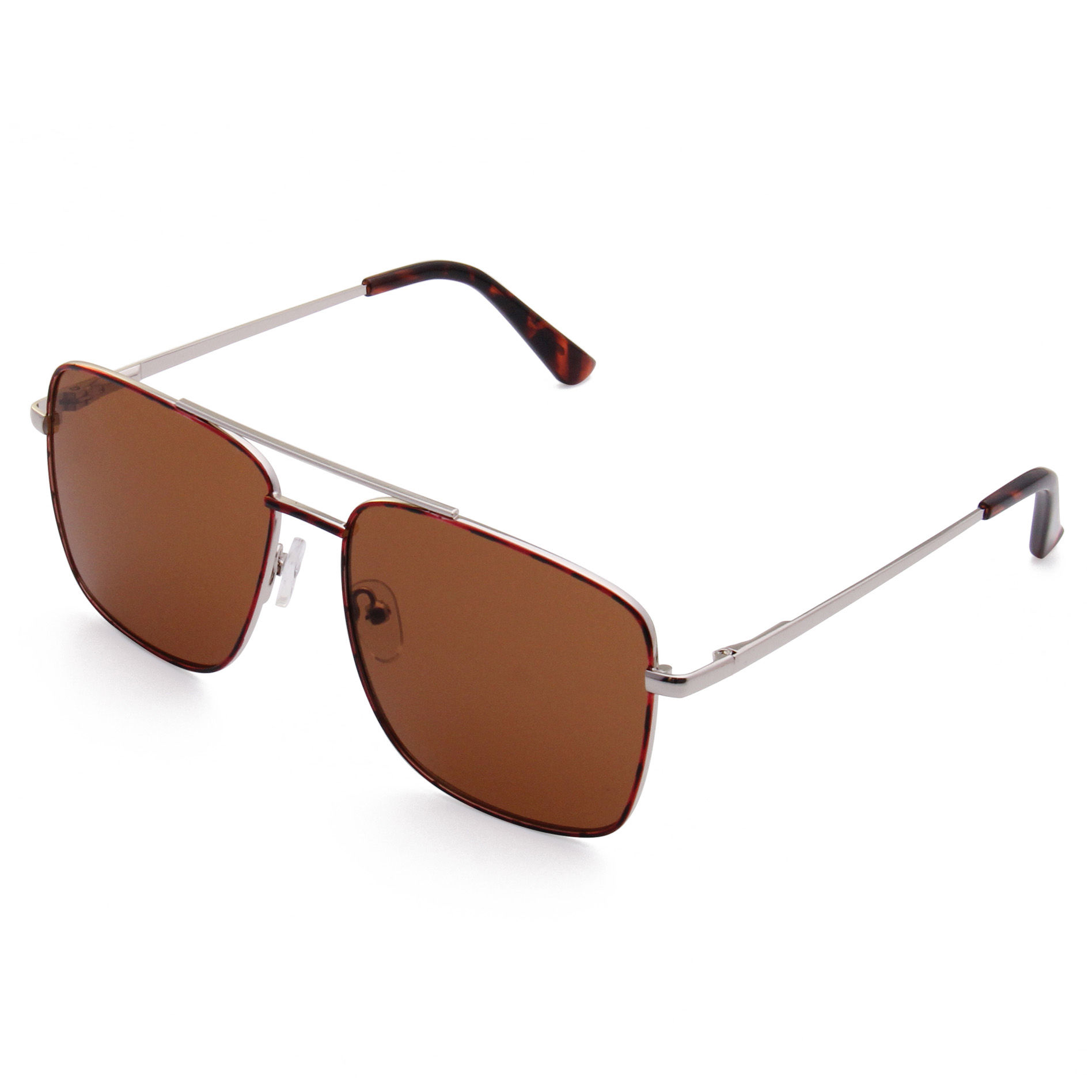 2021 Unisex Fashion Sunglasses Man Polarized Metal Square Sunglasses