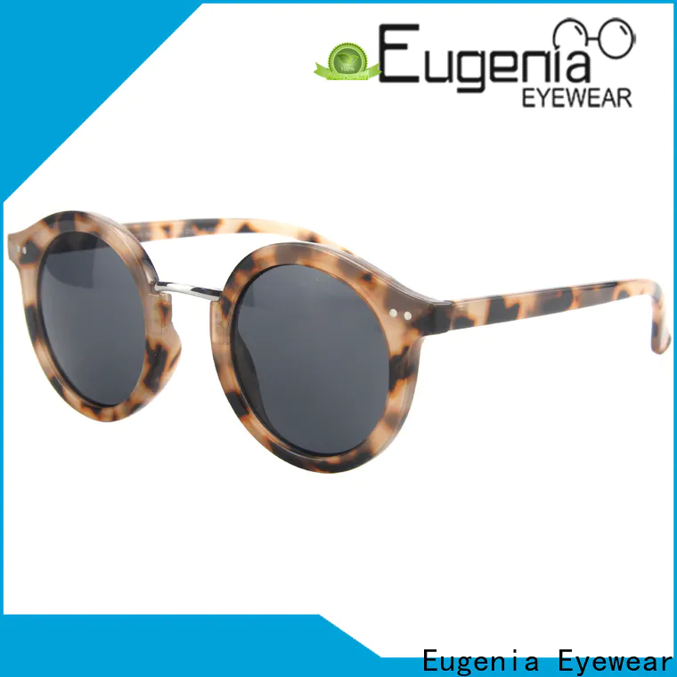 Eugenia hot selling round sunglasses wholesale company for decoration