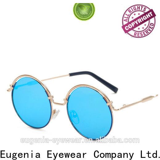 Eugenia round sunglasses men company for unisex