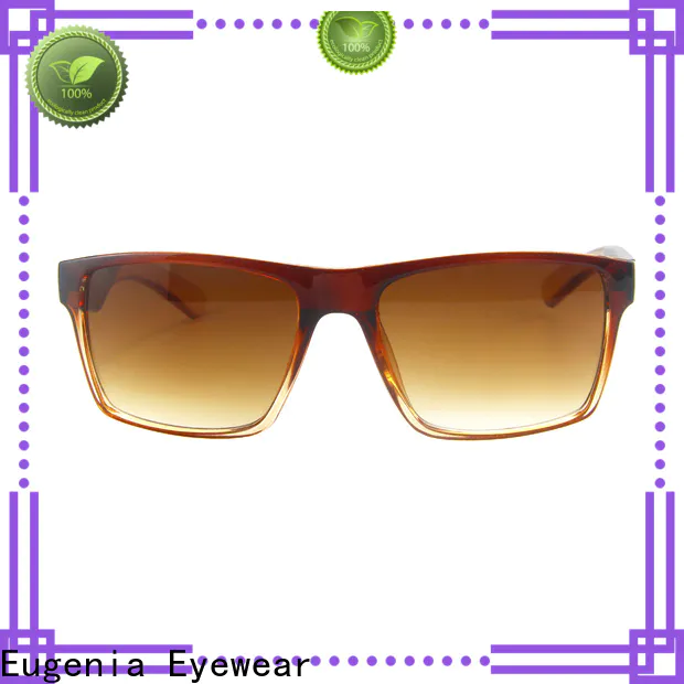 Eugenia square rimless sunglasses luxury for Travel