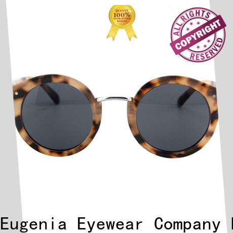 Eugenia hot selling round sunglasses men supply for women