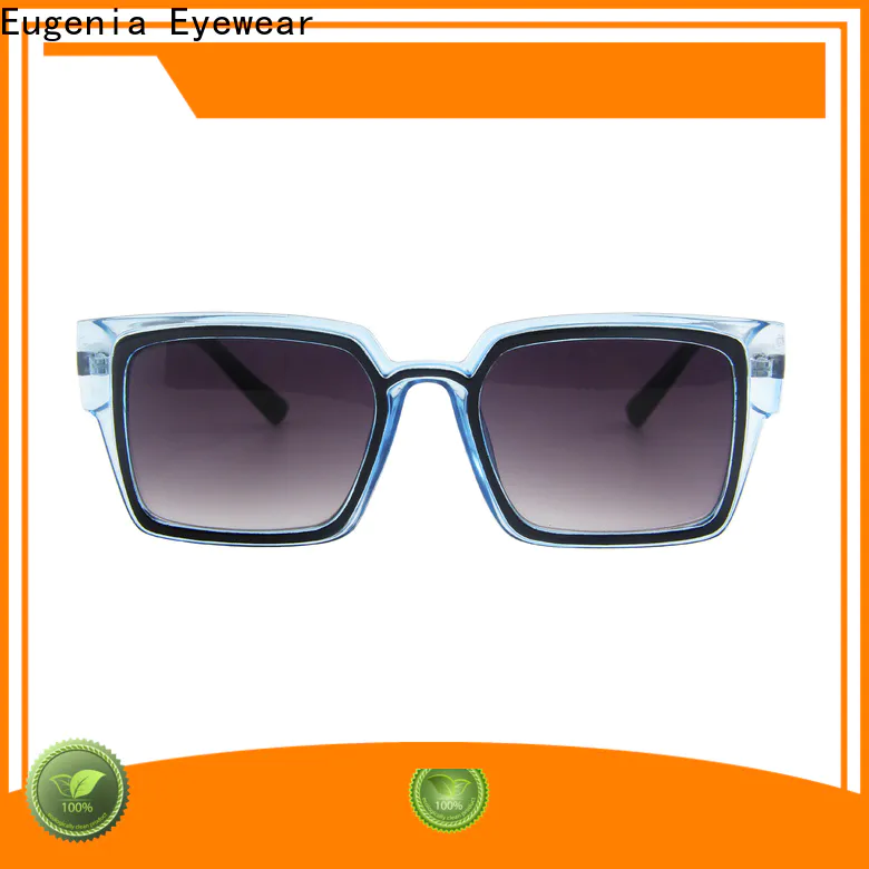 new model square rimless sunglasses top brand for decoration