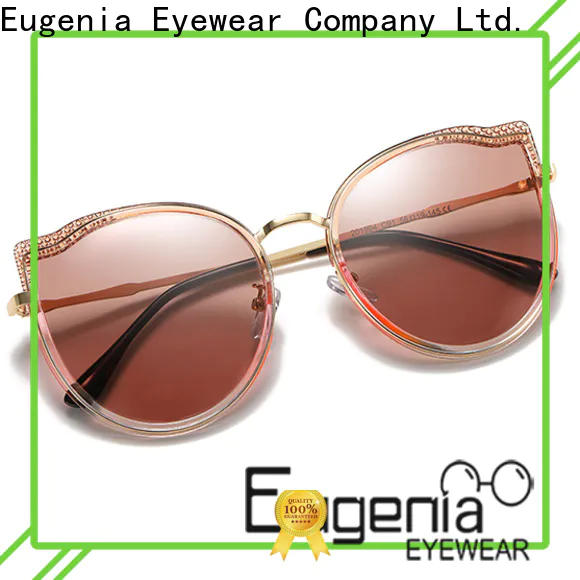 Eugenia praise oversized cat eye sunglasses factory direct supply for Travel