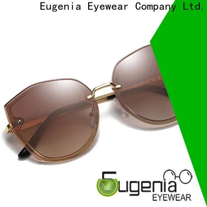 Eugenia oversized cat eye sunglasses factory direct supply for Driving