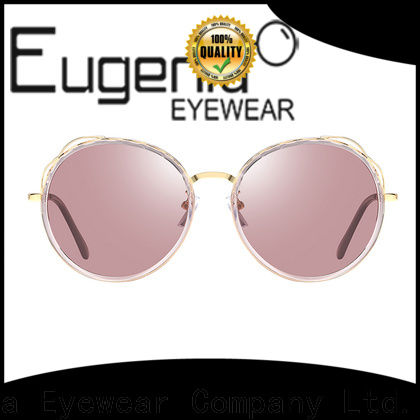 EUGENIAWomen Polarized Sun Glasses Round UV400 Brand Design Sunglasses