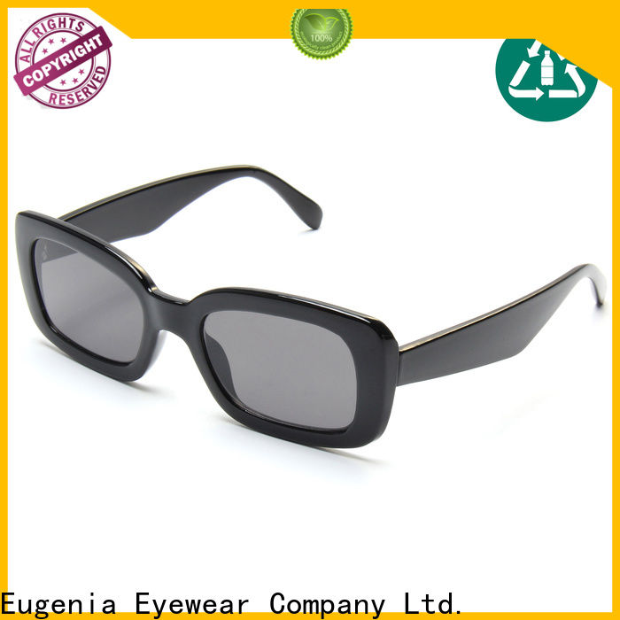 Eugenia recycled sunglasses wholesale overseas market bulk production