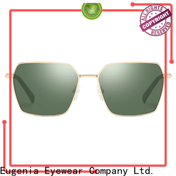 Eugenia popular black square sunglasses quality assurance