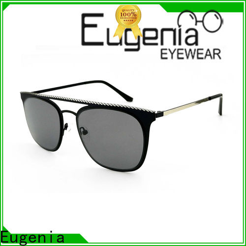 Eugenia square rimless sunglasses luxury for Travel