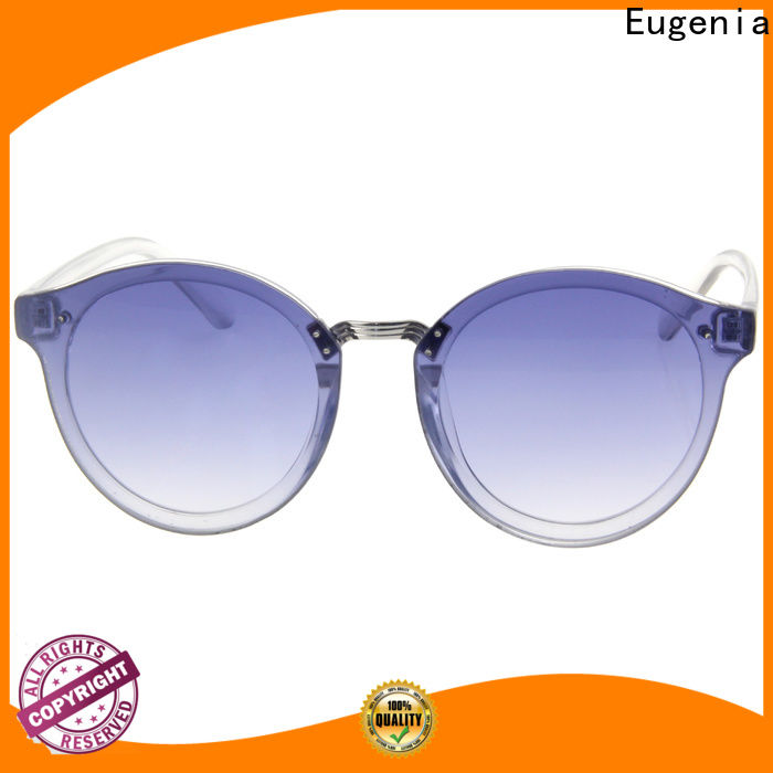 Eugenia Custom round sunglasses company for decoration