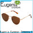 fashion unisex square sunglasses factory for gift