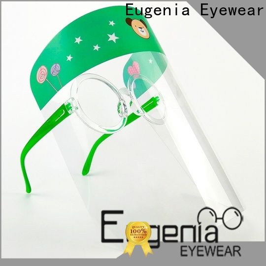 Eugenia custom clear face shields protective manufacturer