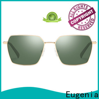 Eugenia worldwide square rimless sunglasses elegant for decoration