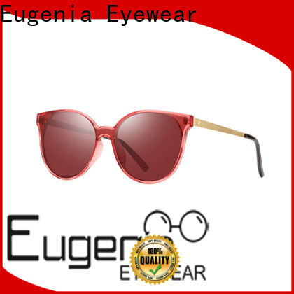 Eugenia beautiful design square cat eye sunglasses from China for Travel