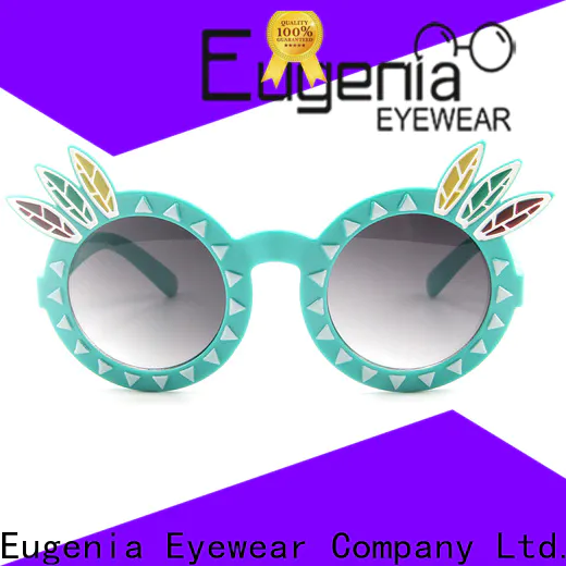 Eugenia kids fashion sunglasses overseas market
