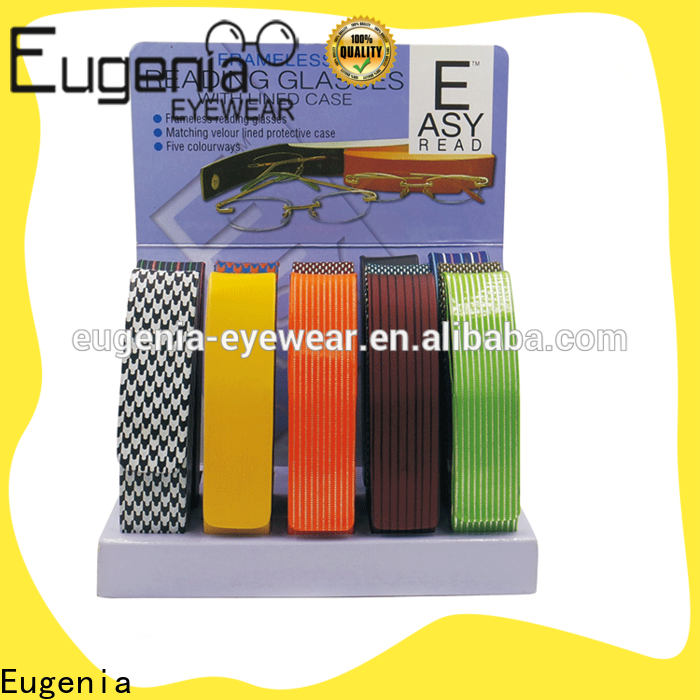 Eugenia Cheap reading glasses all sizes bulk production