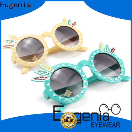 Eugenia kids round sunglasses company