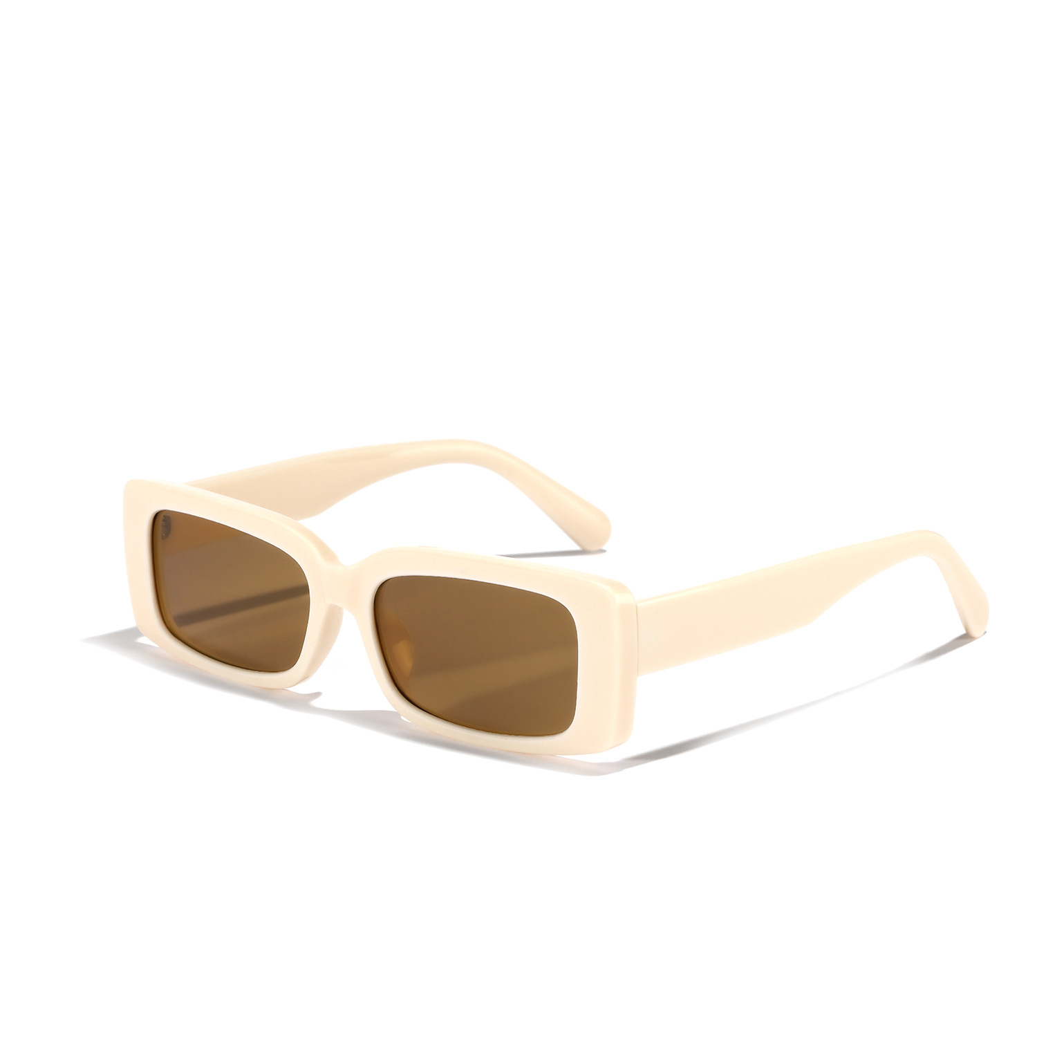 Классические ретро-винтажные прямоугольные солнцезащитные очки с настраиваемым логотипом, просмотрено в Tikt