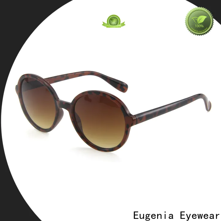Eugenia Fashion round sunglasses women factory for unisex