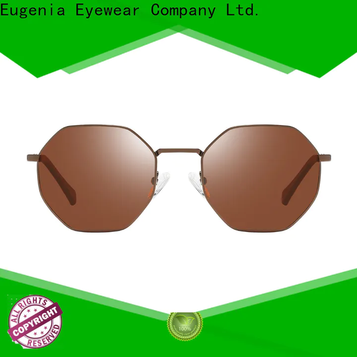 Eugenia Custom round sunglasses men company for unisex