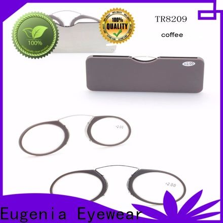 Eugenia Foldable round reading glasses made in china