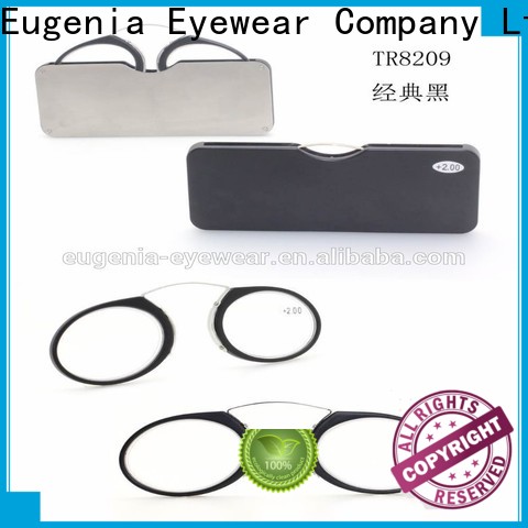 Eugenia Складные большие очки для чтения китайского производства оптом.