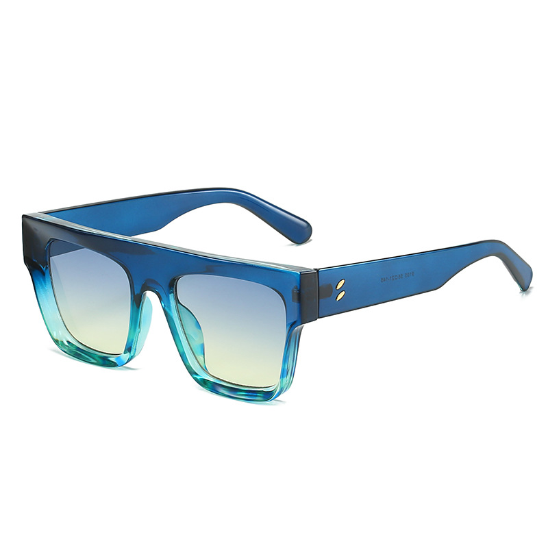 Los vidrios comunes S27005 para los hombres de las mujeres venden al por mayor las gafas de sol de gran tamaño Uv400