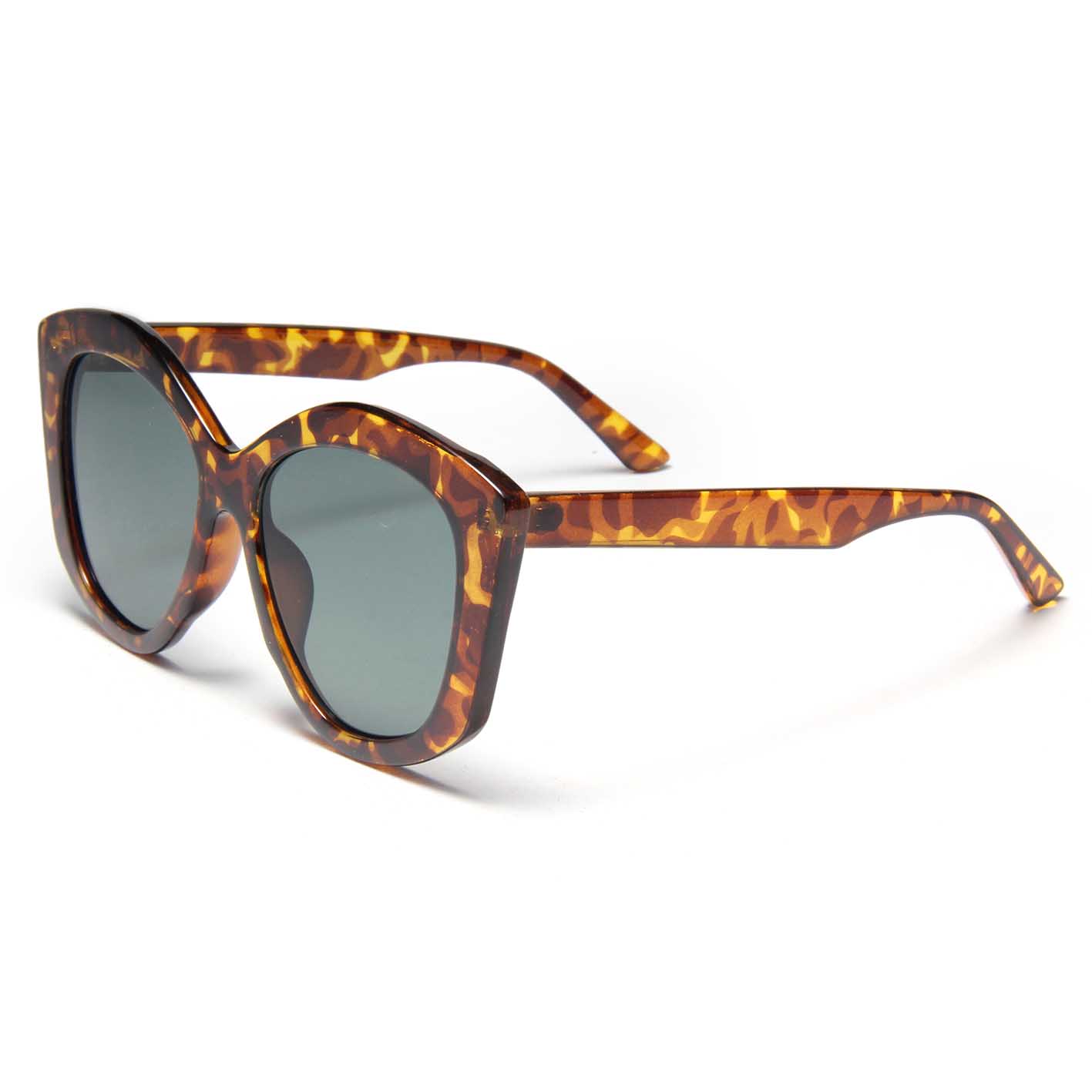 S27023 Классические ретро солнцезащитные очки «кошачий глаз» Трендовые леопардовые оттенки Солнцезащитные очки для девочек Разноцветные модные винтажные солнцезащитные очки в большой оправе для женщин и мужчин