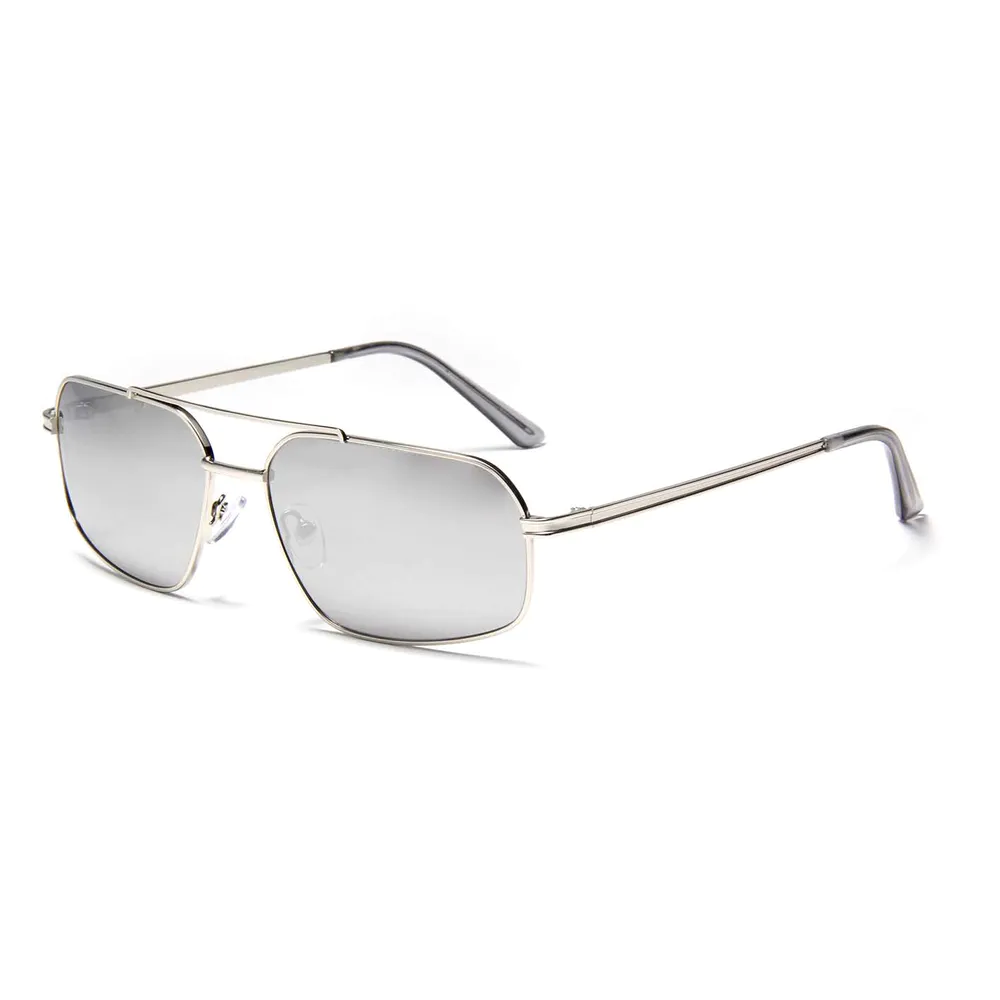 YJ325 Lentes De Sol New Stylish Metal Sunglasses Men Sun Shades Custom Made Eyeglasses Polarized Lens Double Bridge Pilot Narrow Sunglasses