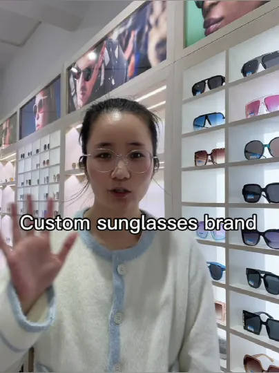 How to make your own design sunglasses? #OEM
