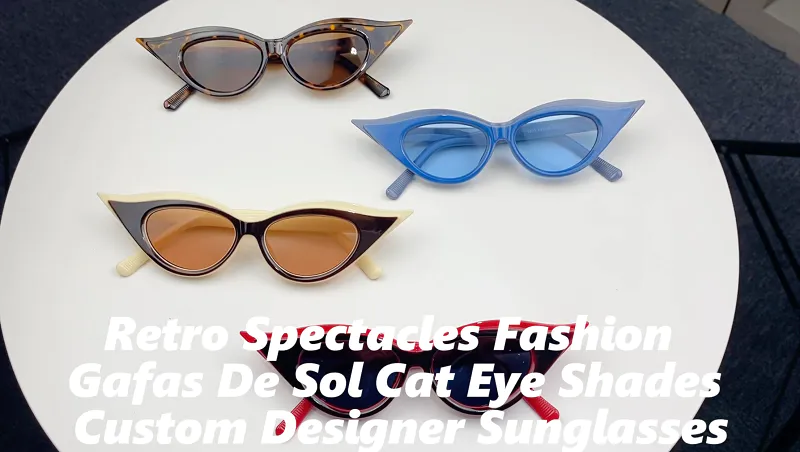 солнцезащитные очки «кошачий глаз» 2024