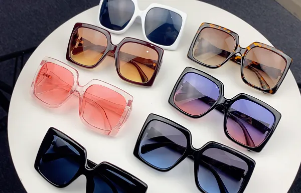 Солнцезащитные очки Big Frames Square, новинка 2024 года
