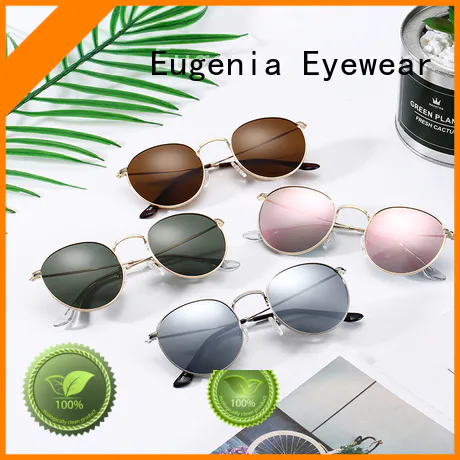 oem & odm round mirrored sunglasses customized best factory price