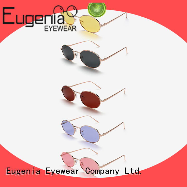 stainless steel round circle eyeglasses customized best factory price