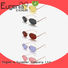 Eugenia one-stop clear round sunglasses high quality bulk suuply