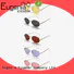 Eugenia one-stop clear round sunglasses high quality bulk suuply