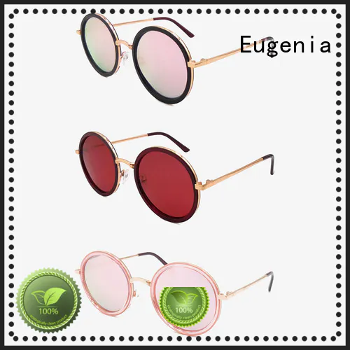 Eugenia round style sunglasses free sample best factory price