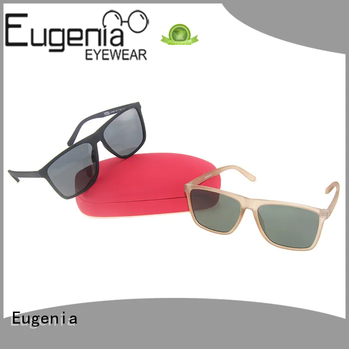 Eugenia value-added square shades sunglasses wholesale fabrication
